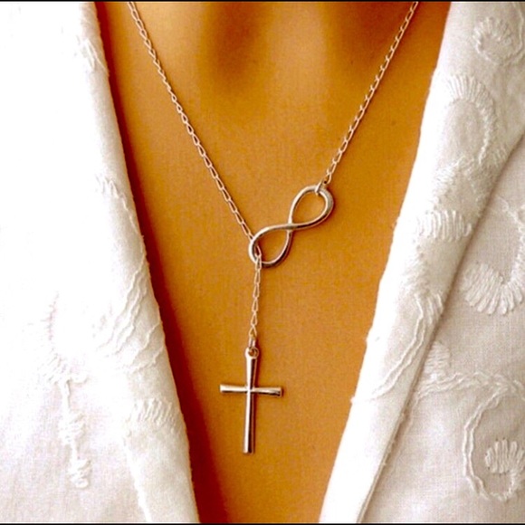 . Jewelry - ✨Beautiful Cross Infinity Necklace ✨
